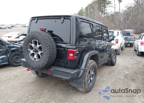 2021 Jeep Wrangler Unlimited Rubicon 4X4 из США, поврежденный, VIN 1C4HJXFN2MW695886